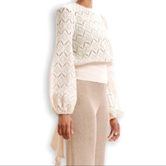 byTiMo The Crochet Top In Vintage Medium NWT - Picture 4 of 11